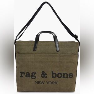 Rag & Bone Clinton Tote- Brand New. Olive, Brand New